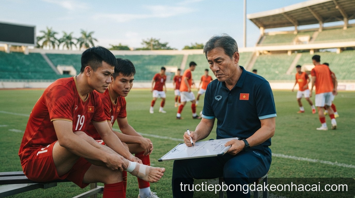 FIFA ASEAN Cup 2026: Đội tuyển Việt Nam đối mặt bài toán nhân sự sau khi Quang Hải vắng mặt